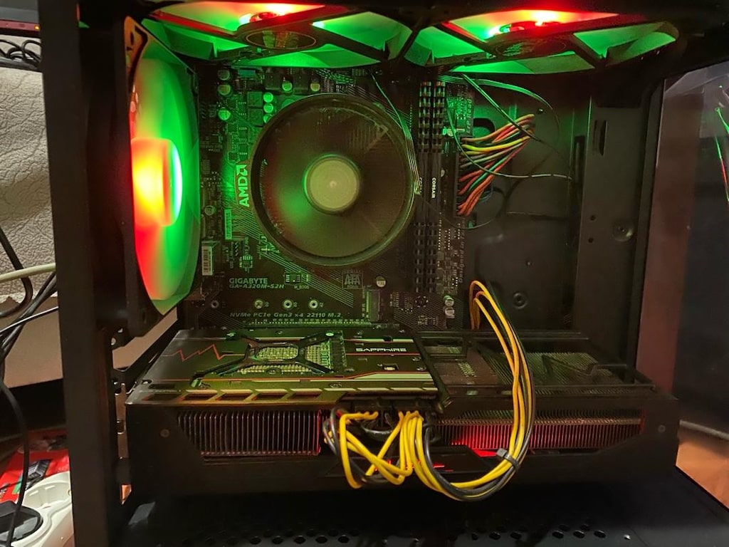 Ryzen 3100 ve Rx Vega 58 8 gb 2048 bit oyun bilgisayarı - 2