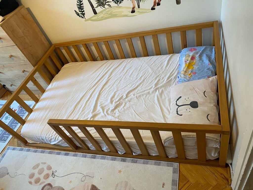 montessori bebek, çocuk yatağı 130*210 - 3