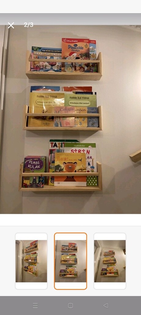 Montessori aktivite çalışma masası / kitaplık / mutfak / puset / ayı - 5