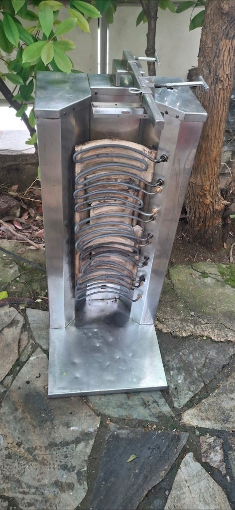 döner ocağı elektirkli 380volt 5 radyanlı elektirikli paslanmaz döne - 2
