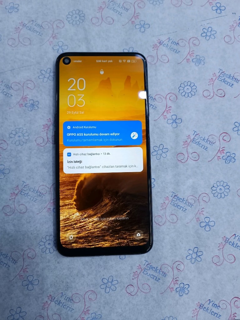 oppo A55 tr cihazi - 2