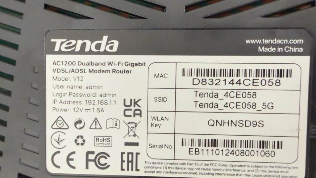 tenda modem - 4