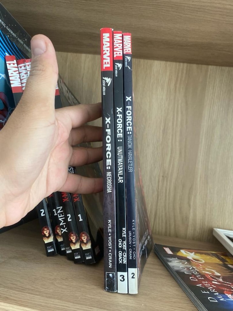 X force 3 adet kitap set marvel - 2