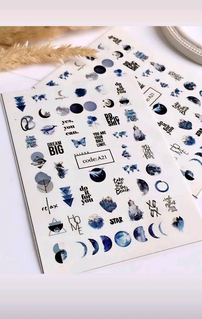 Tırnak Stickeri ( 100 Adet ) - 12