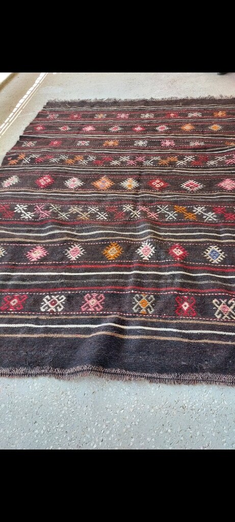 el dokuma kıl kilim - 4