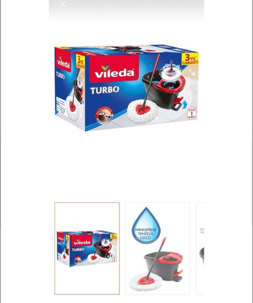 üçgen vileda seti - 9