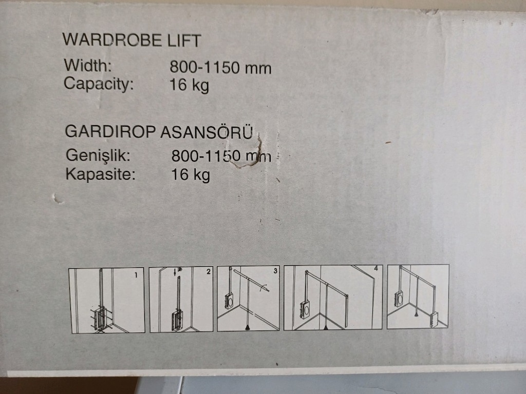 2 adet Gardrop Askı Asamsörü - 5