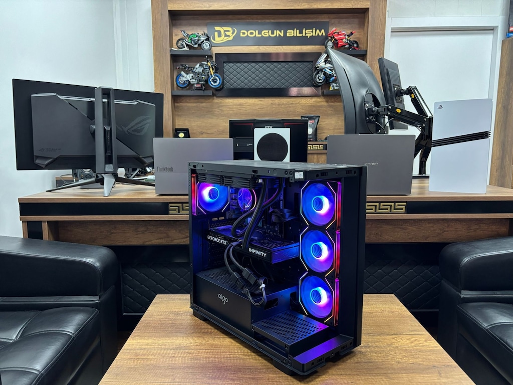 Dolgun Teknoloji 4754 Ryzen 7 7800x3D 32GB 1TB RTX5070 12GB Kasa - 2
