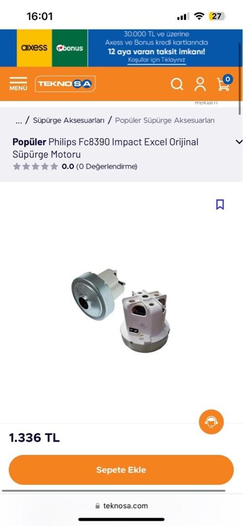 Philips İmpact 1700 watt süpürge - 10