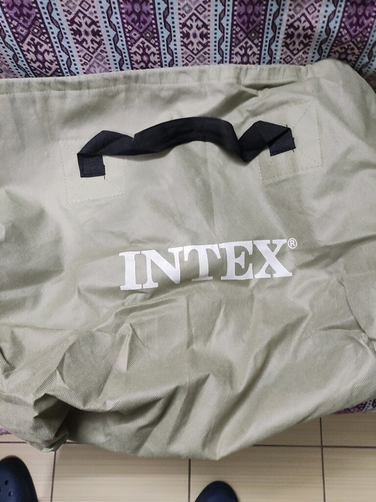 İntex çift kişilik şişme yatak - 4