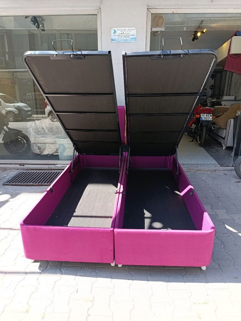 çift kişilik baza yatak başlık - 7