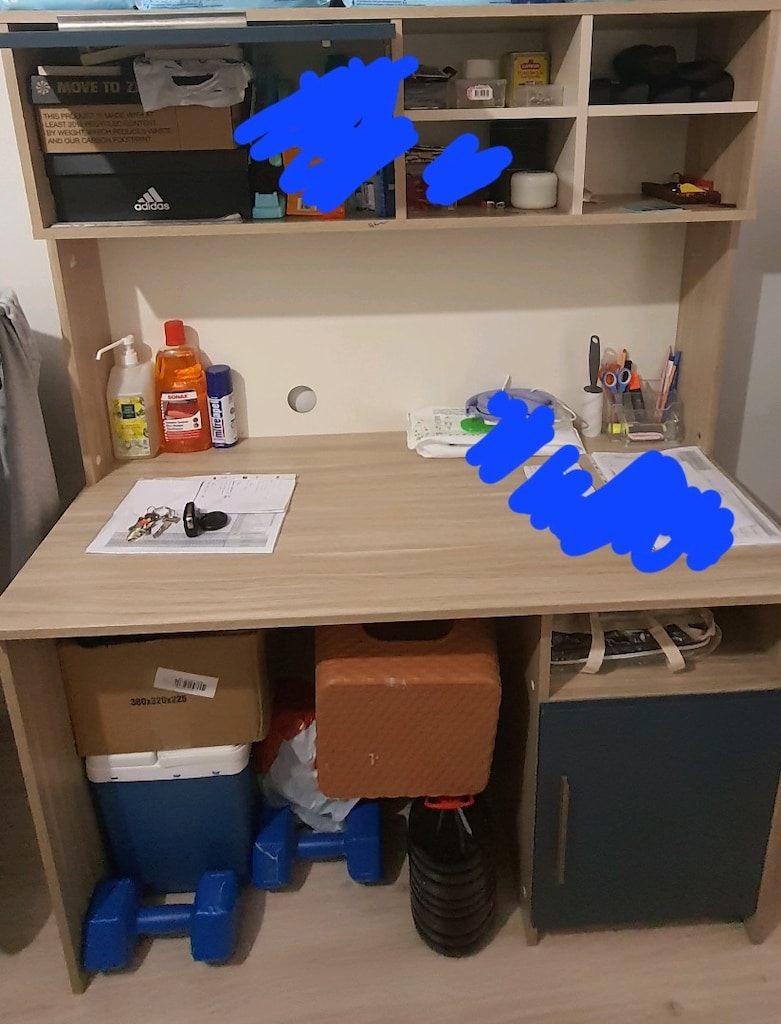 Ahşap Çalışma Masası - 2