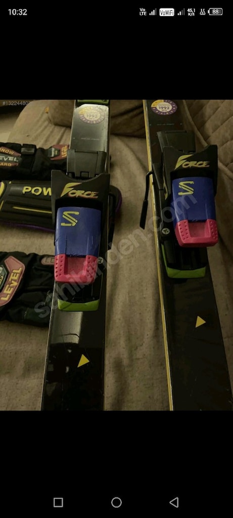 Olin 190 cm Kayak Takımı + Salomon Bağlama + Level Eldiven ve Çanta Se - 8