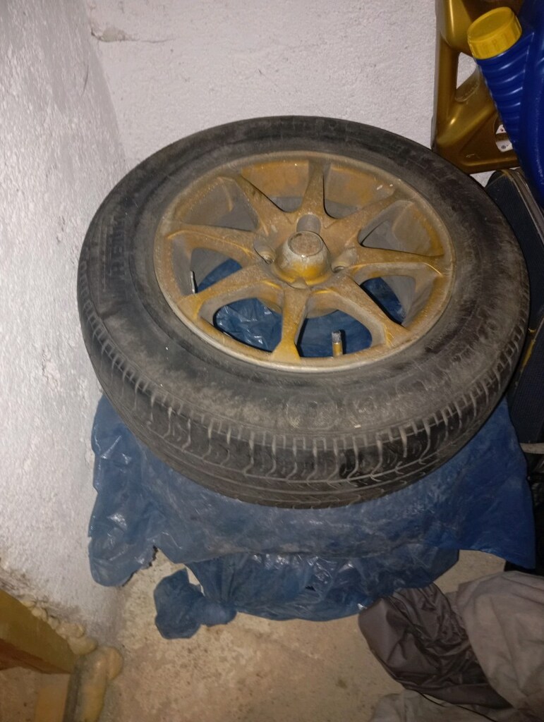 dört adet 13" çelik jant lastik - 4