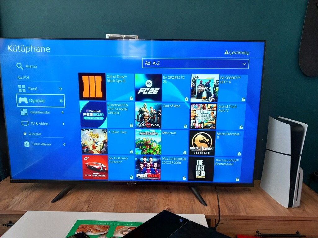 Playstation 4 kırık yazılım 1 tb - 2