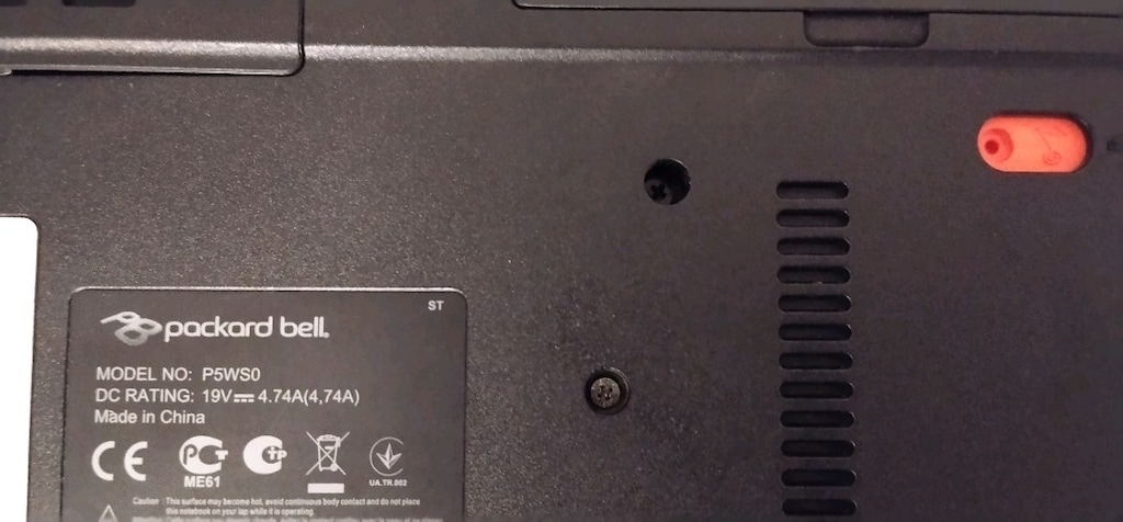 Laptop Acer packard bell i5-2450m 8 gb ram 500gb harddisk, ekran kartı - 5