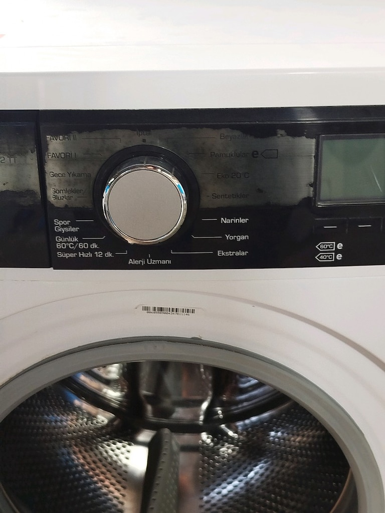 VESTEL 10 KG ÇAMAŞIR MAKİNESİ İZMİR İÇİ 3 AY GARANTİMİZ VARDIR - 6