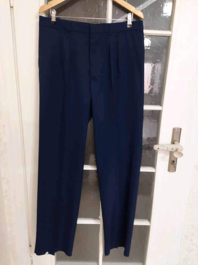 Erkek kumaş pantolon yazlık kumaş sıfır ürün - 2