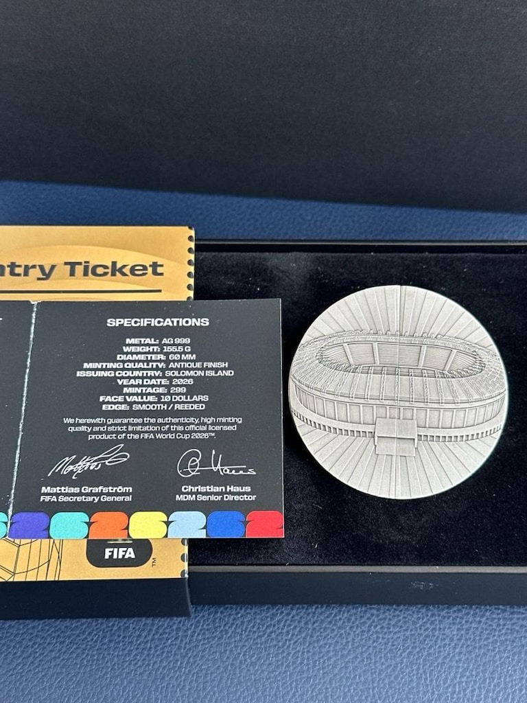 Türkiye’de tek ilan 2026 Fifa dünya kupası 5 ons 999 gümüş (299 adet) - 6
