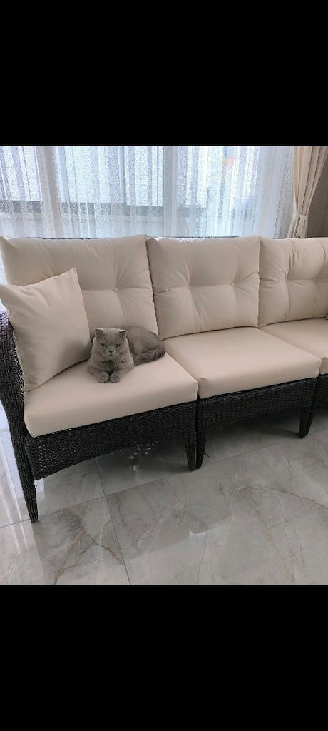 rattan köşe koltuk - 6