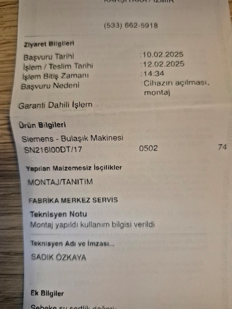 Siemens sıfır gibi bulaşık makinasi - 5