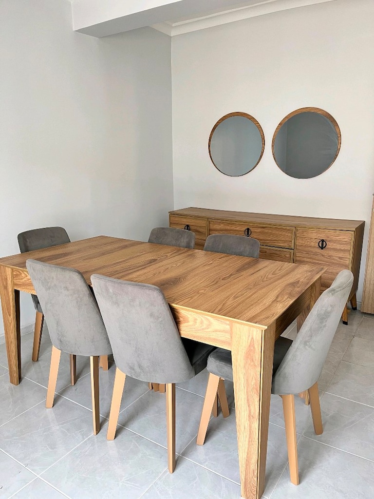 6 kişilik yemek masası - 3