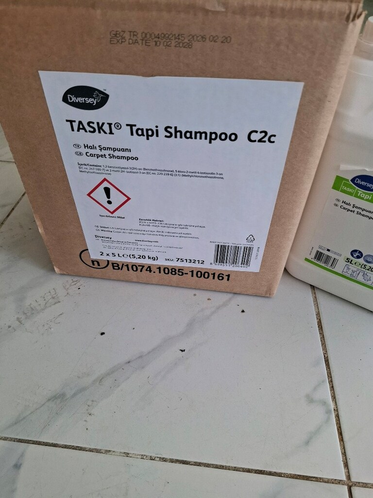 taski diversey c2c kuru köpük halı şampuanı - 2