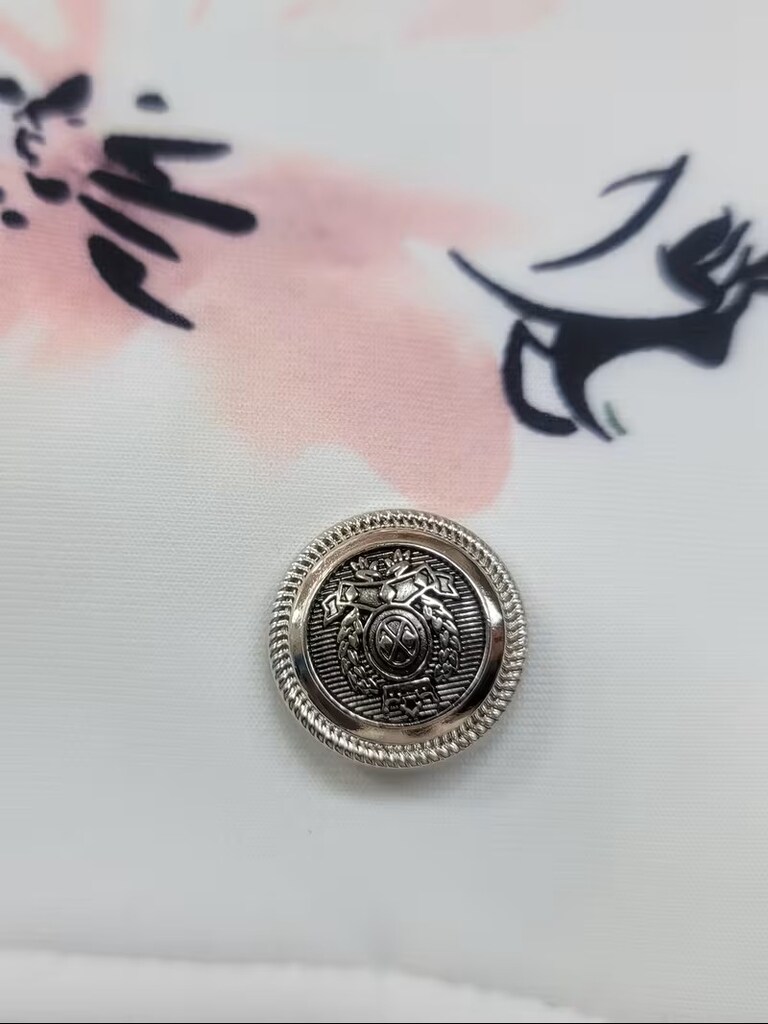B031 Zarif Çiçek Desenli Blazer ve Etek Takımı - 5