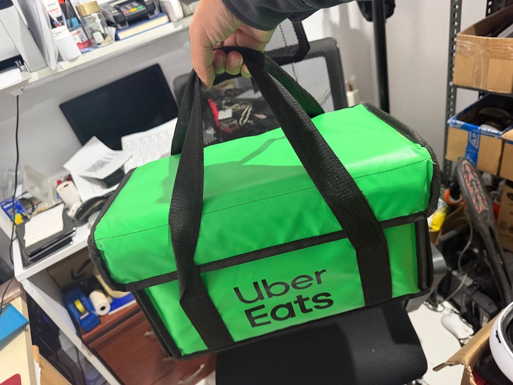 Online Sipariş Kurye için Uber East 2.el Punch Taşıma Çantası - 7