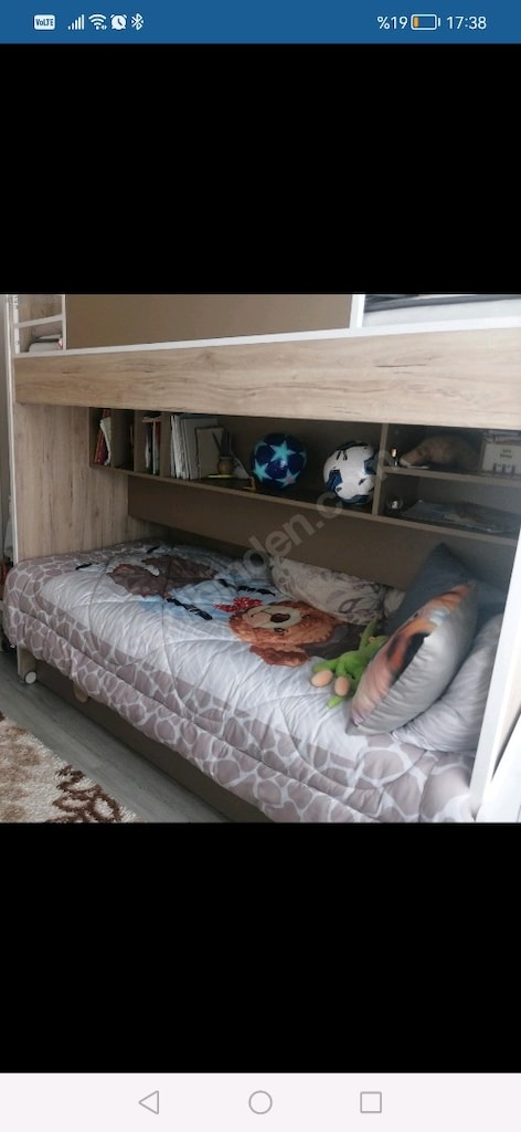 3 yataklı çalışma masalı satılık ranza - 4