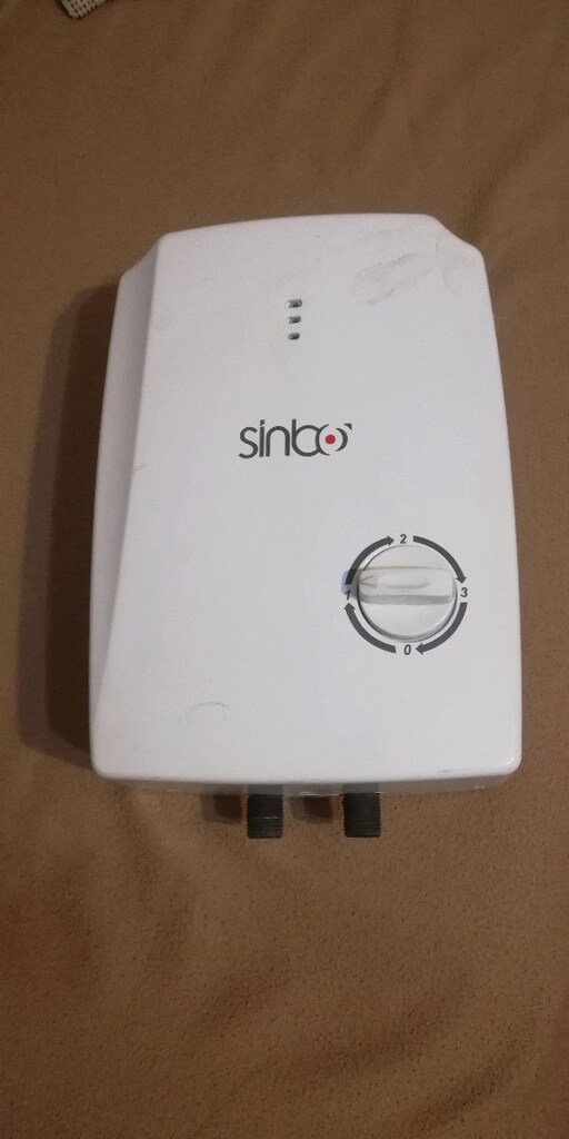 Sinbo elektrikli şofben su ısıtıcı - 2