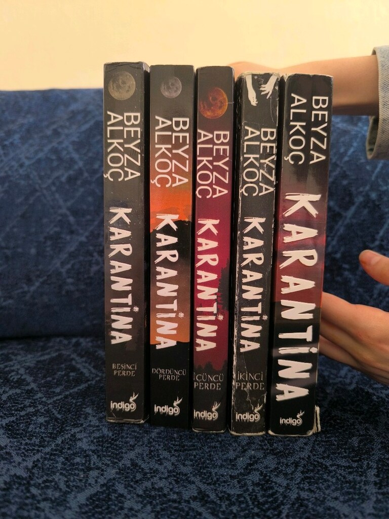 karantina serisi 5 kitap birden - 2