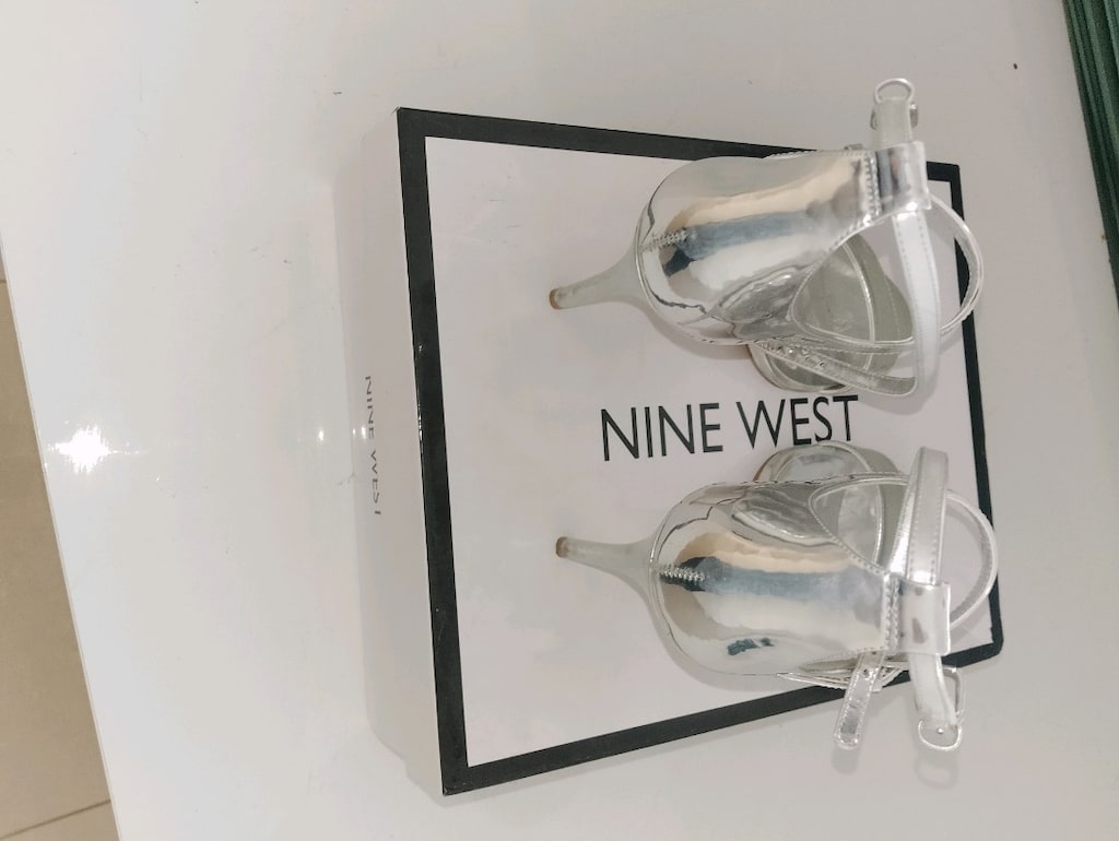 Nine West silver topuklu ayakkabı - 2