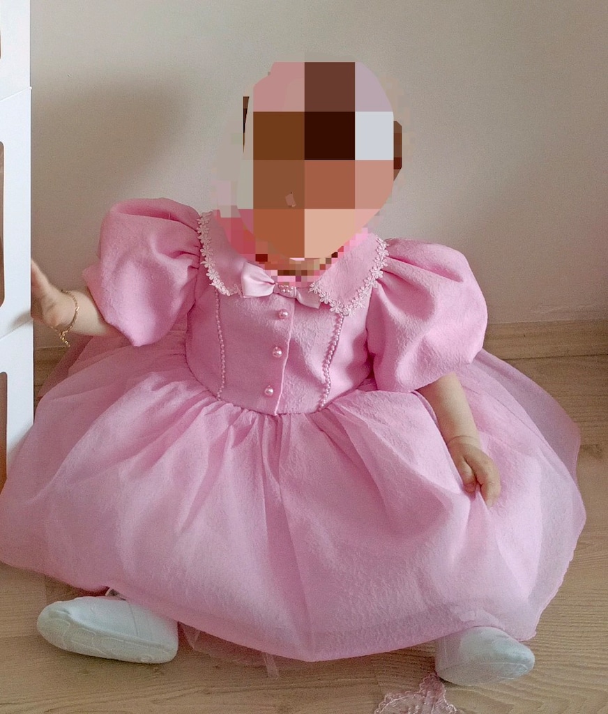 pembe bebek abiye - 5