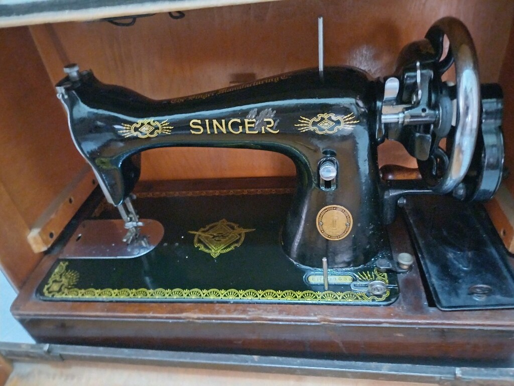antika asırlık singer dikiş makinesi - 2