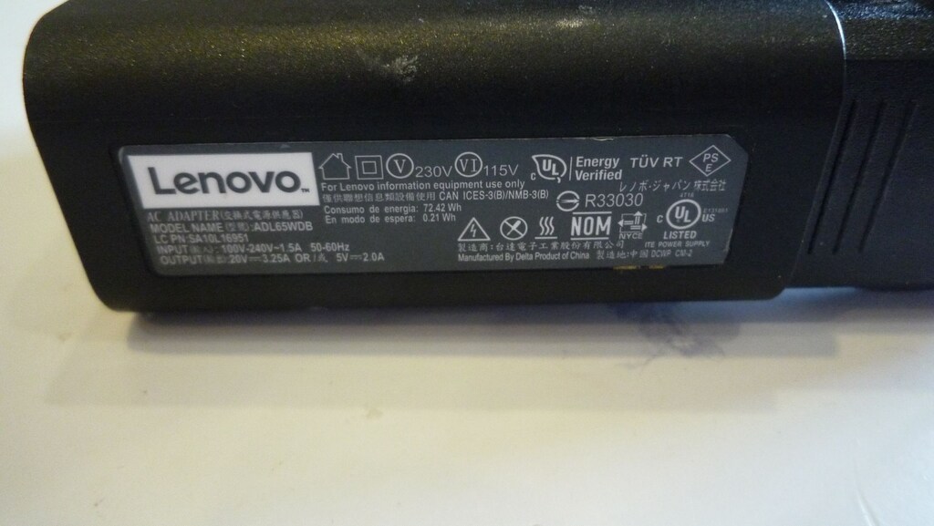 Orijinal Lenovo ADL65WDB 20V 3.25A/LAPTOP Şarj Aleti - 2