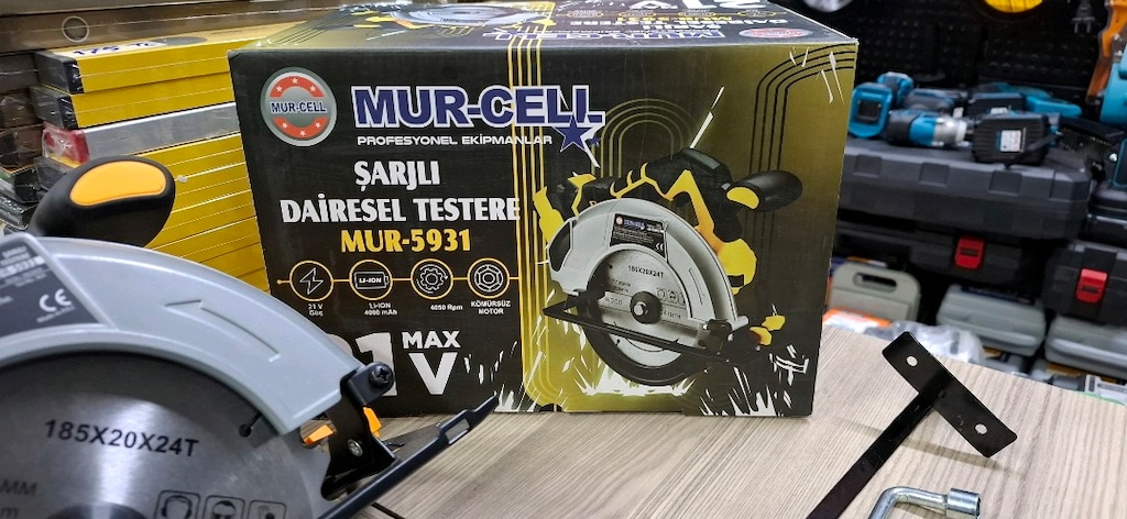 MURCELL ŞARJLI DAİRE TESTERE DUMANLI HIRDAVAT - 5