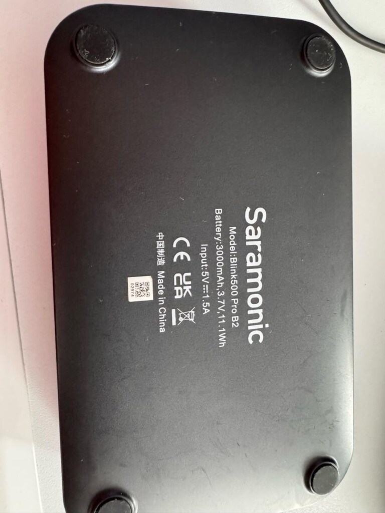 Saramonic Blink500 Pro B2 Çiftli Kablosuz Yaka Mikrofonu - 4