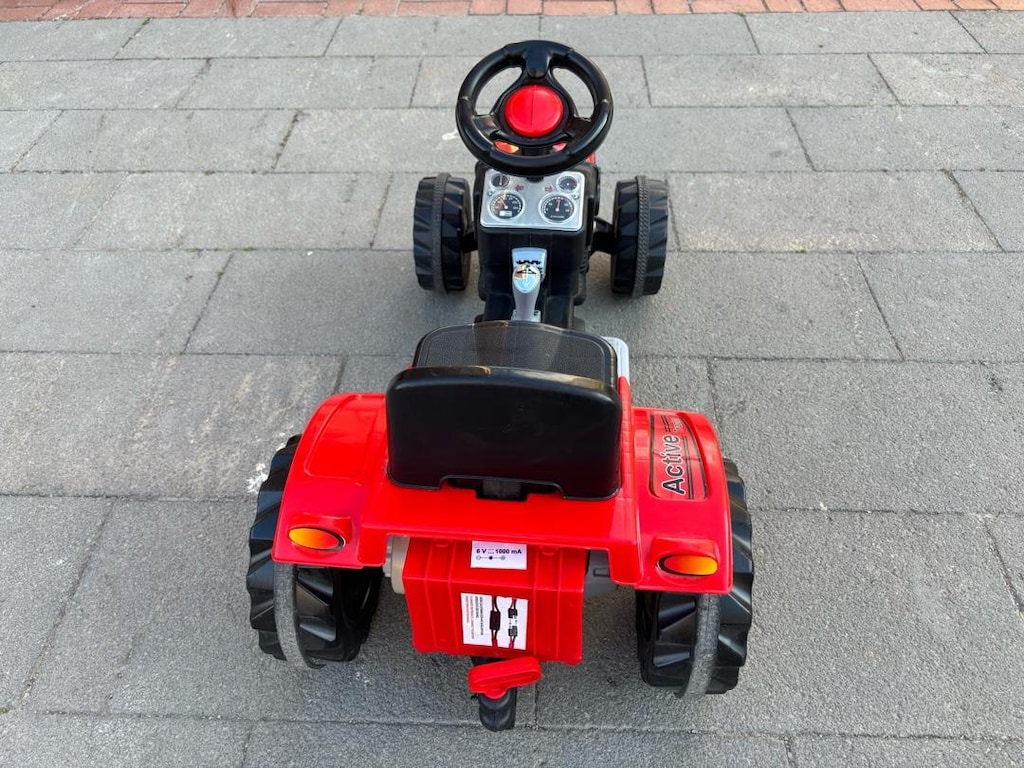 PİLSAN Active Akülü Traktör 6 Volt Kırmızı