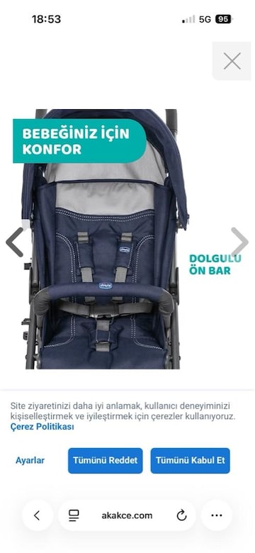 Chicco Liteway Baston Bebek Arabısı (sıfır gibi) - 13