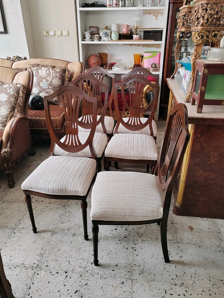 İtalyan sandalye takımı 6 lı - 2