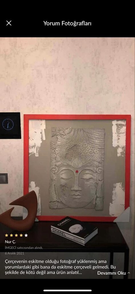 Duvar Tablo Pano Çerçeve Resim - 3