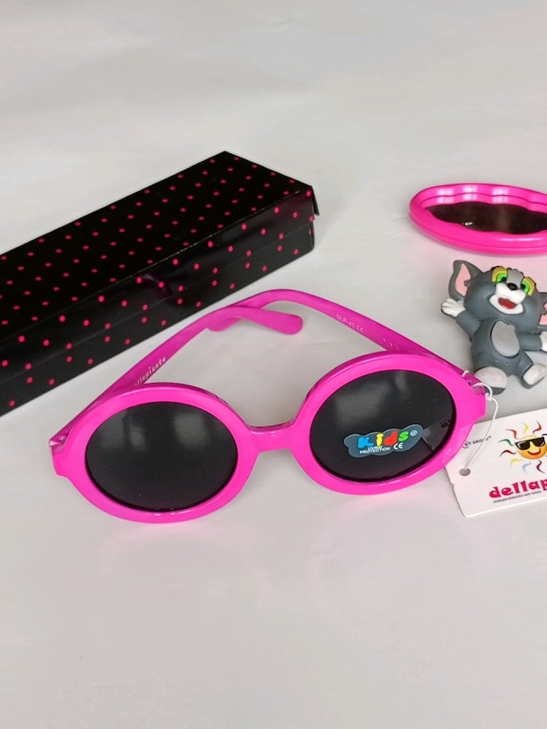 Pembe Çocuk Güneş Gözlüğü - 4