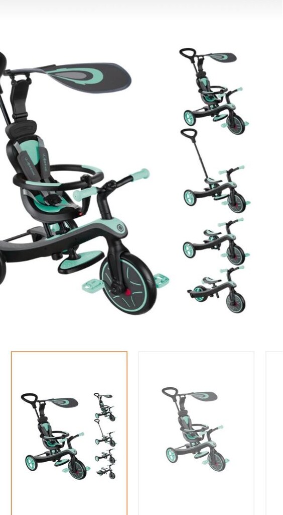 globber bisiklet 4in1 - 2