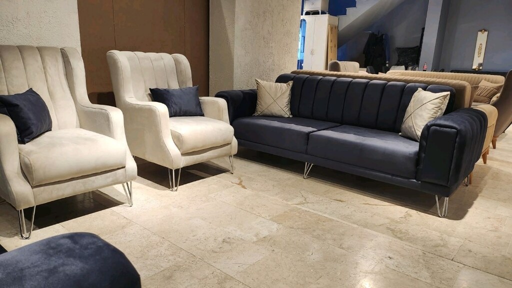 Takla Mekanizmalı Modern Çekyat Takımı, Koltuk Takımı, Oturma Grubu - 2