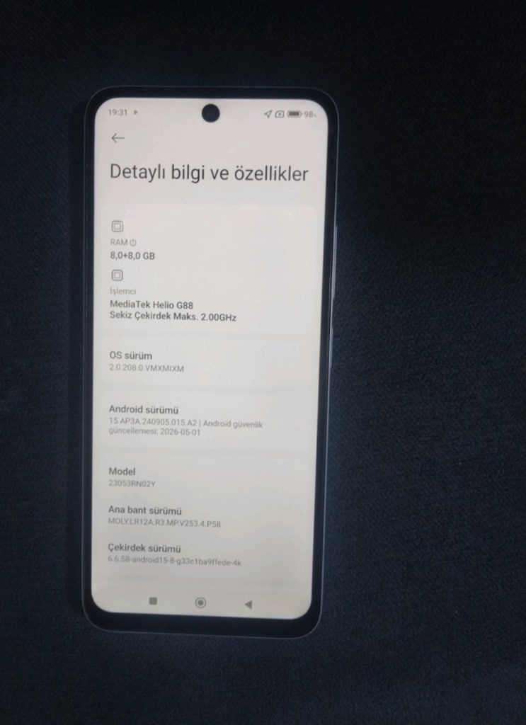 Satılık Xiaomi Redmi 12 - 3