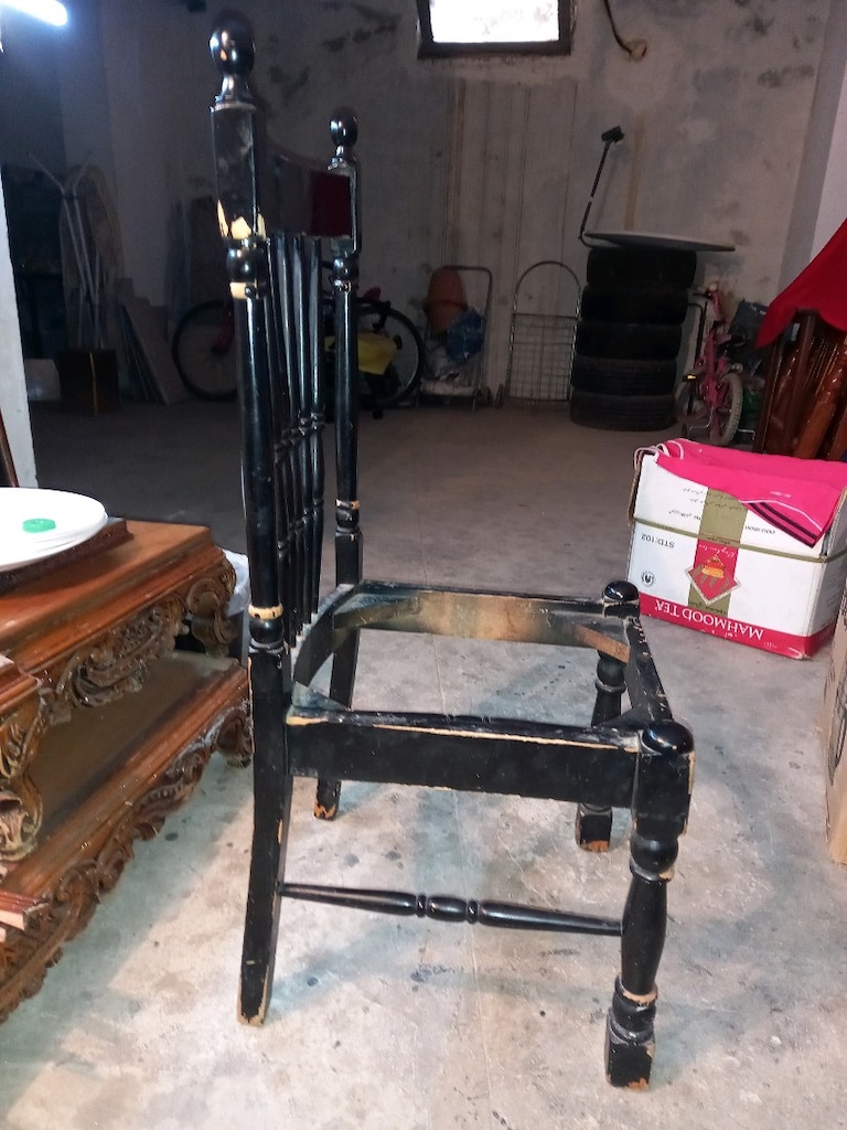 ANTİKA 1950'S THONET, AHŞAP FİL AYAK SANDALYE - 2