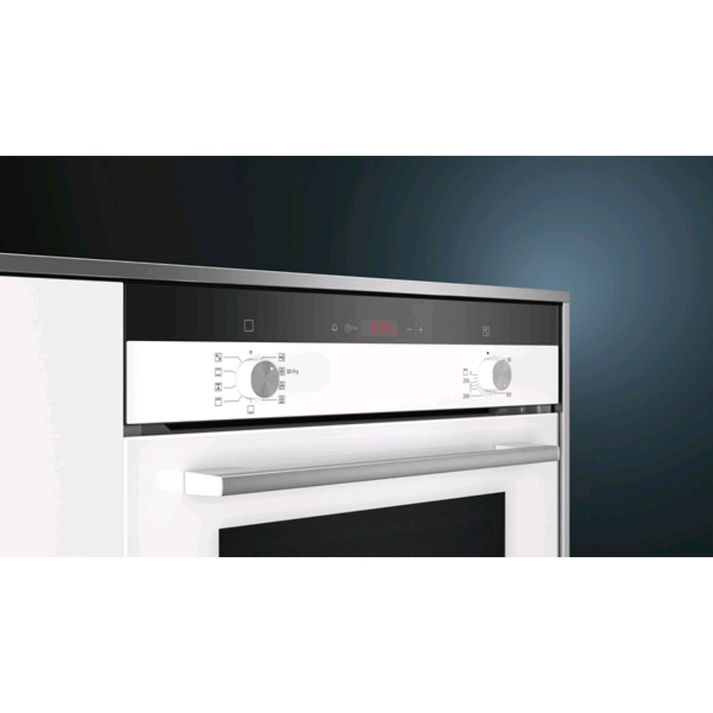 Siemens HB234FEW0T Beyaz Ankastre Fırın 3yıl simens garantili - 5