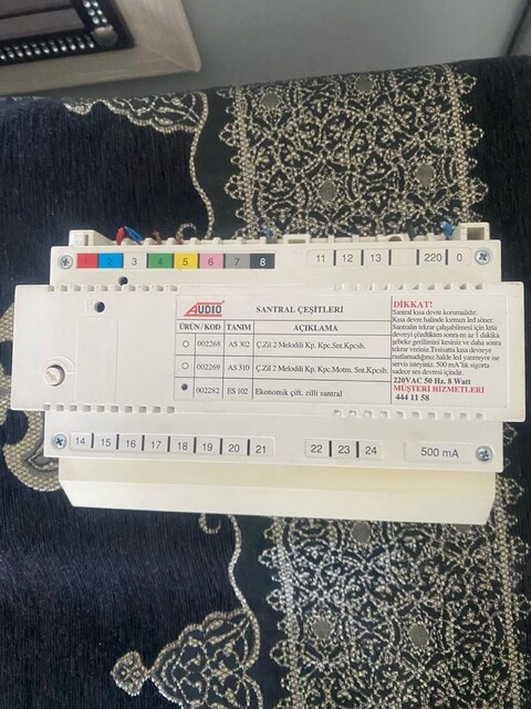 Konuşmalı Diyafon santralı Audio marka