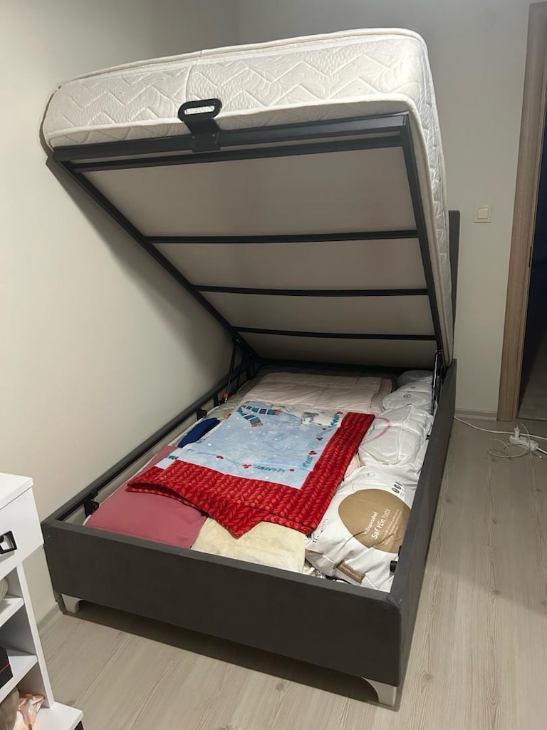bir buçuk kişilik baza yatak - 4